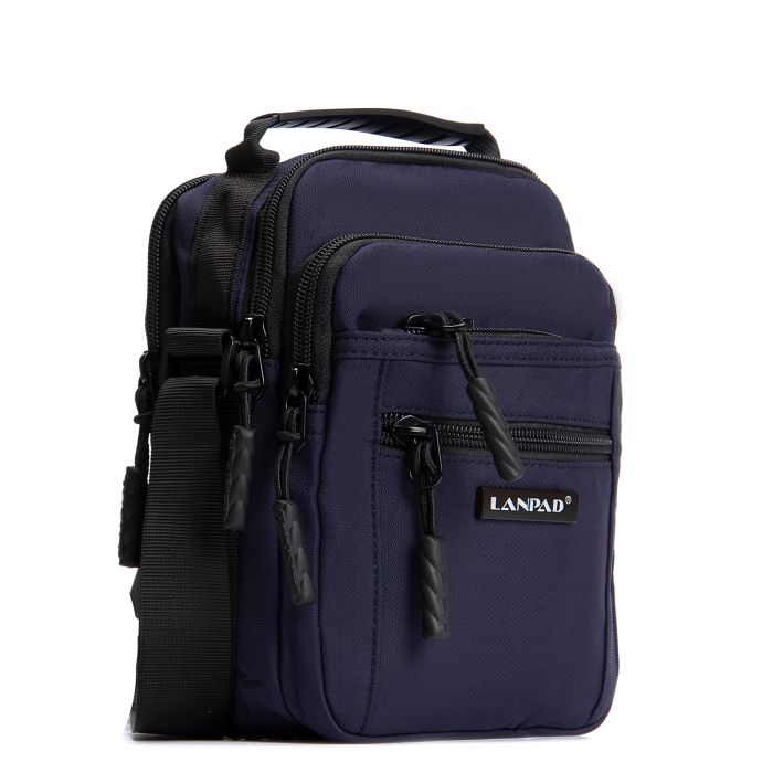 Сумка Мужская Планшет нейлон Lanpad A98222 blue мал
