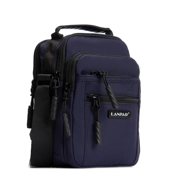 Сумка Мужская Планшет нейлон Lanpad A98222 blue мал