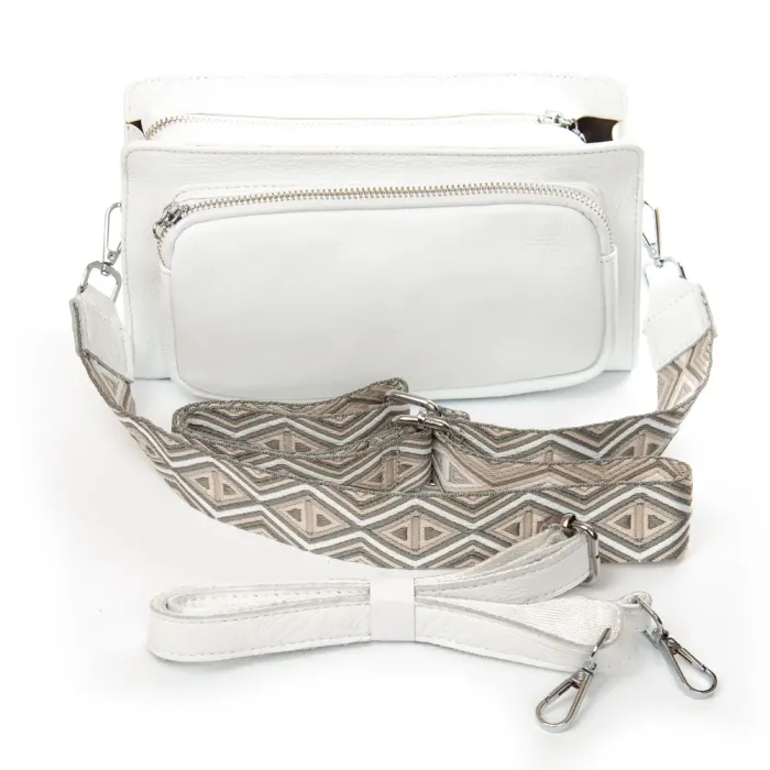 Сумка Женская Классическая кожа ALEX RAI 2051-9 white