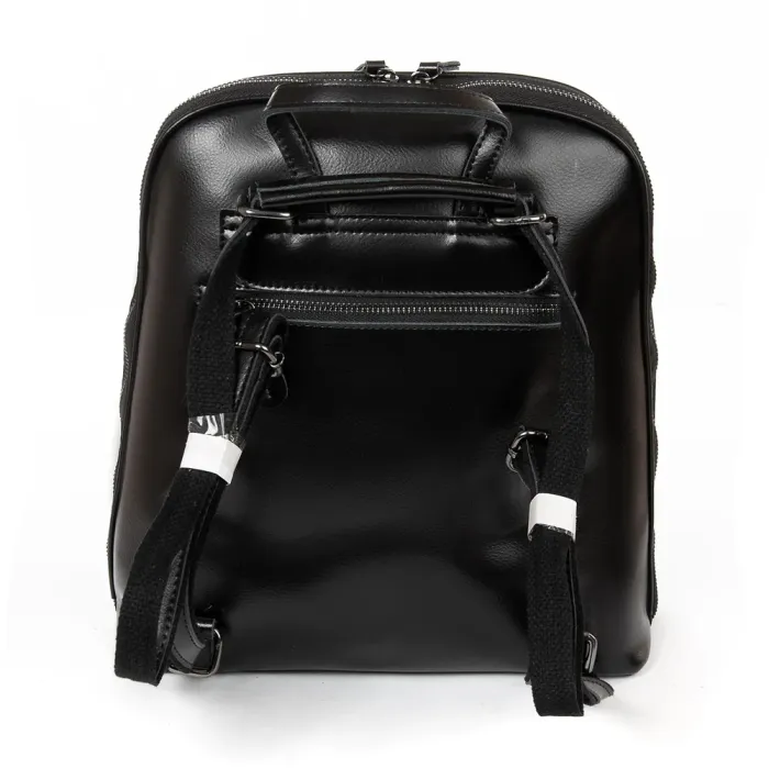 Сумка Женская Рюкзак кожа ALEX RAI 8628 black