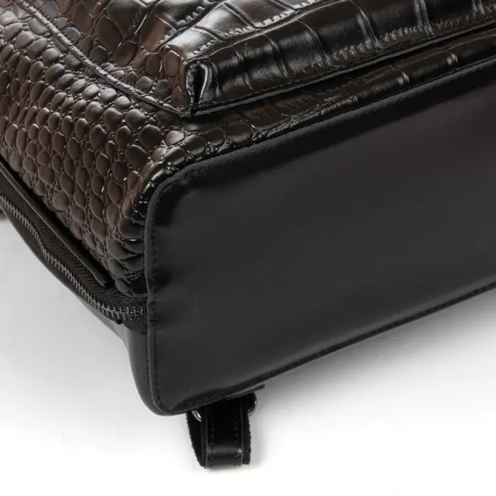 Сумка Женская Рюкзак кожа ALEX RAI 8628 black