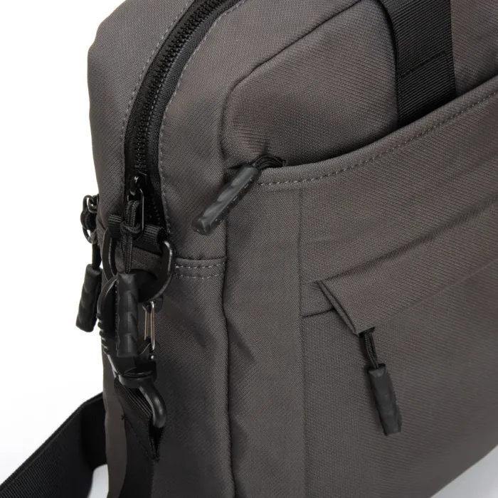 Сумка Мужская Для Ноутбука нейлон Lanpad 37017 grey