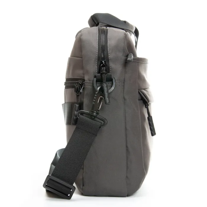 Сумка Мужская Для Ноутбука нейлон Lanpad 37017 grey