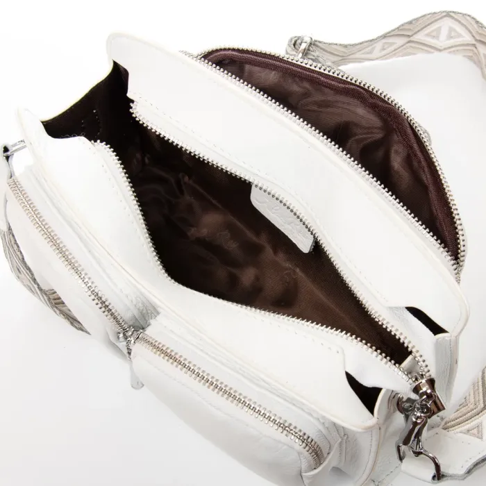 Сумка Женская Классическая кожа ALEX RAI 2051-9 white