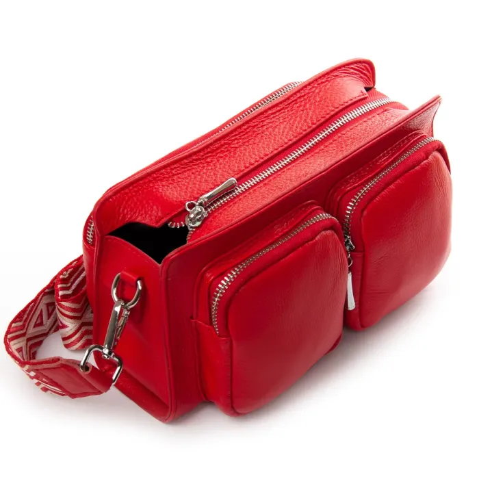 Сумка Женская Классическая кожа ALEX RAI 2051-9 red