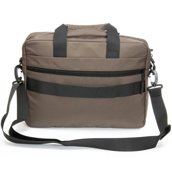 Сумка Мужская Для Ноутбука нейлон Lanpad 37017 brown