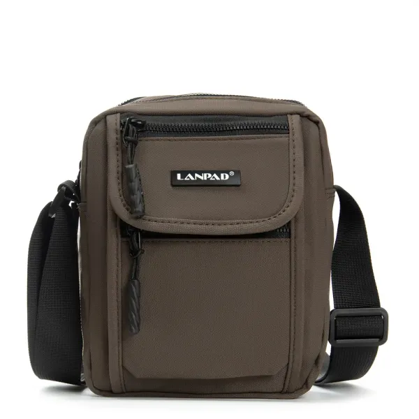 Сумка Мужская Планшет нейлон Lanpad 0938 brown мал