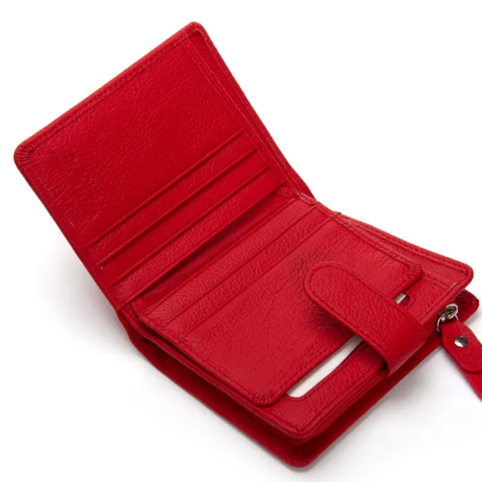 Кошелек Bright Женский кожа DR. BOND WS-32 red