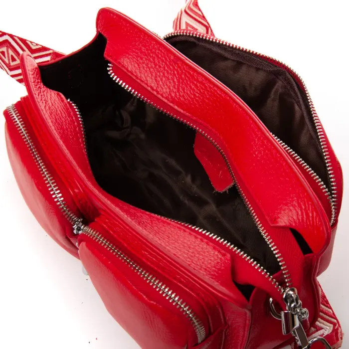 Сумка Класична шкіра ALEX RAI 99111 L-grey