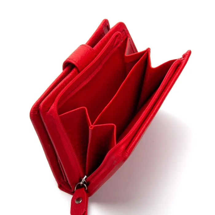 Кошелек Bright Женский кожа DR. BOND WS-32 red