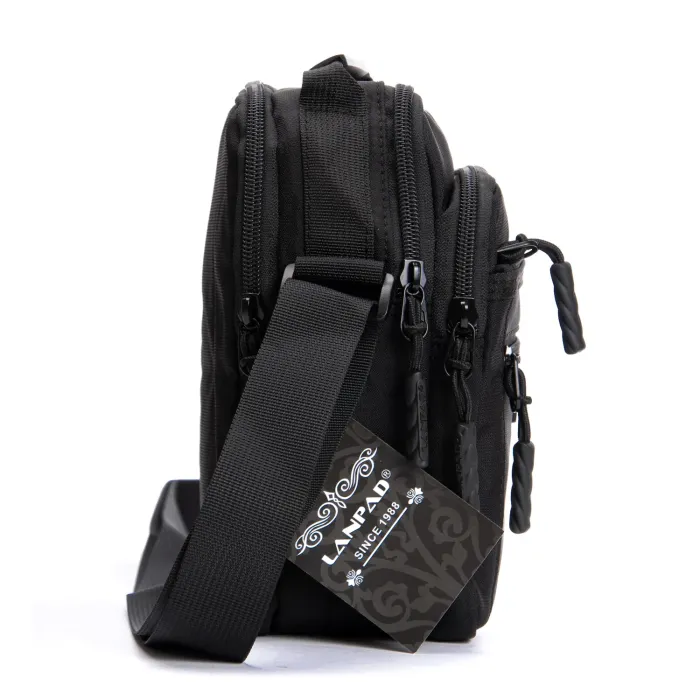 Сумка Мужская Планшет нейлон Lanpad A98222 black мал
