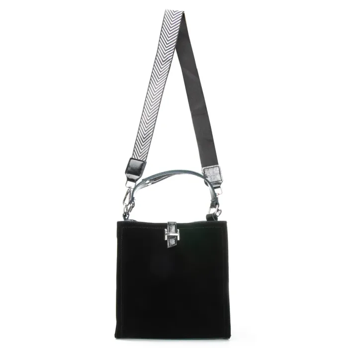 Сумка Женская Классическая замш ALEX RAI 9701-1 black