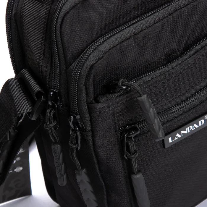 Сумка Мужская Планшет нейлон Lanpad A98222 black мал