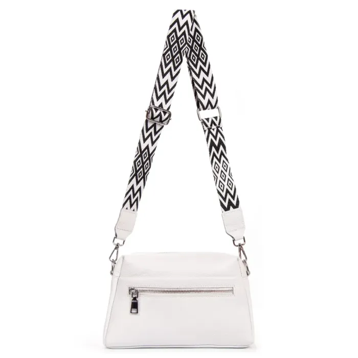 Сумка Женская Классическая кожа ALEX RAI 99122 white