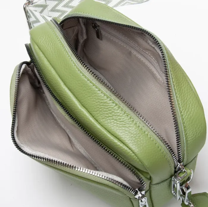 Сумка Женская Клатч кожа ALEX RAI 3803 apple green