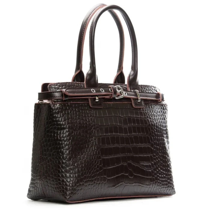 Сумка Женская Классическая кожа ALEX RAI 00108 brown