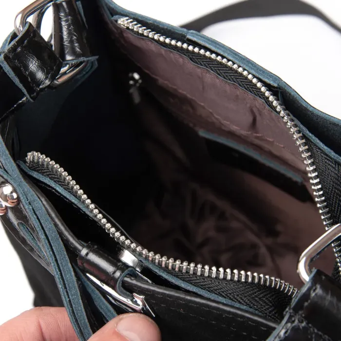 Сумка Женская Классическая замш ALEX RAI 9701-1 black