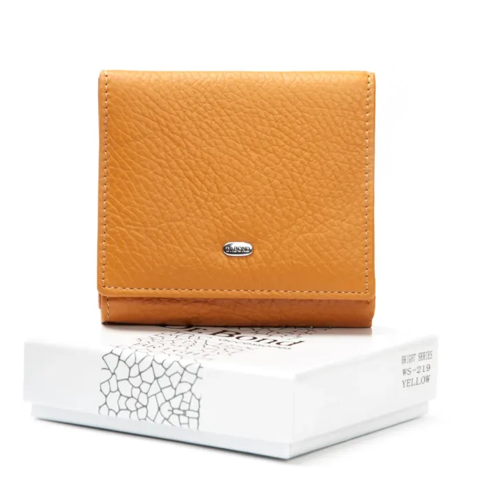 Кошелек Bright Женский кожа DR. BOND WS-219 yellow