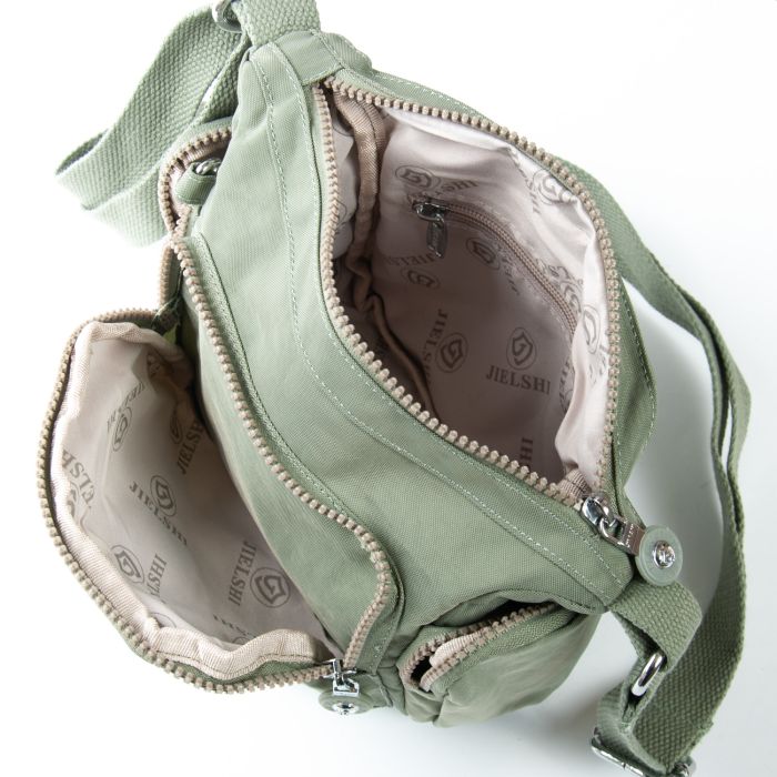 Сумка Женская Текстиль полиамид Jielshi 5663 d.green