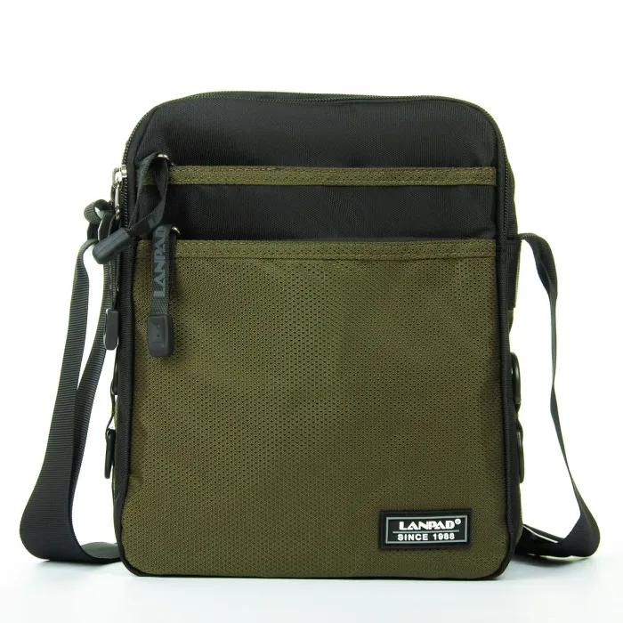 Сумка Мужская Планшет нейлон Lanpad 15028 green