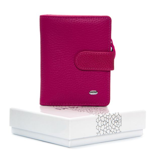 Кошелек Bright Женский кожа DR. BOND WS-32 plum-red