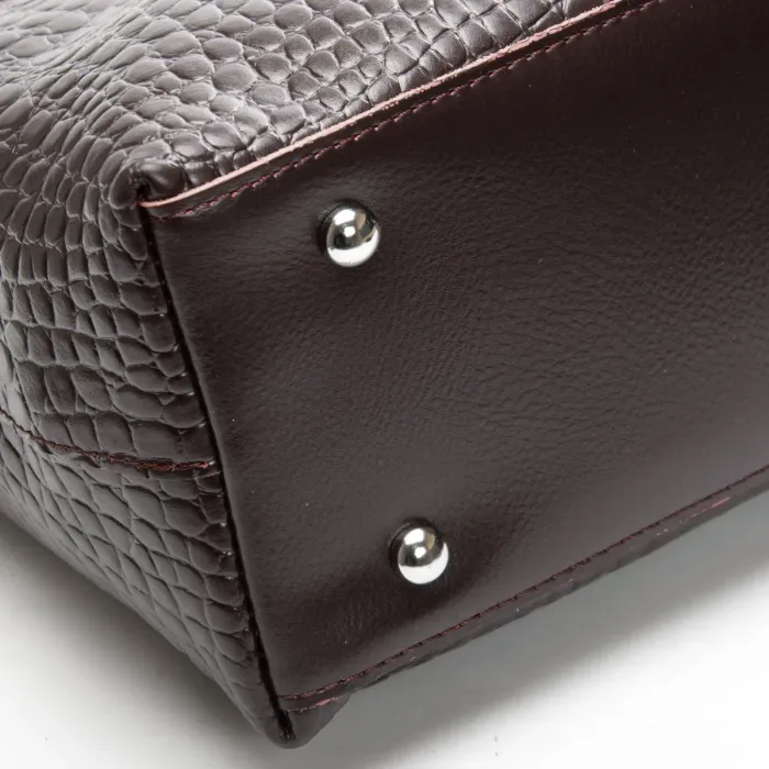 Сумка Женская Классическая кожа ALEX RAI 00108 brown