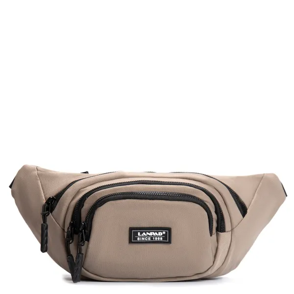 Сумка Мужская На пояс нейлон Lanpad 61056 khaki