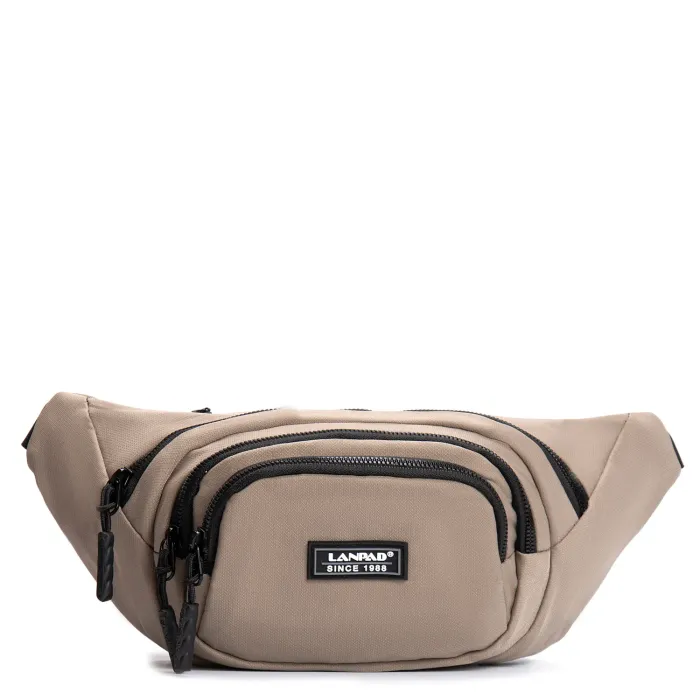 Сумка Мужская На пояс нейлон Lanpad 61056 khaki