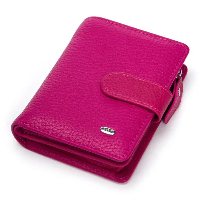 Кошелек Bright Женский кожа DR. BOND WS-32 plum-red