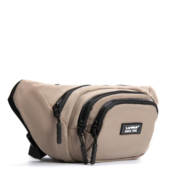 Сумка Мужская На пояс нейлон Lanpad 61056 khaki