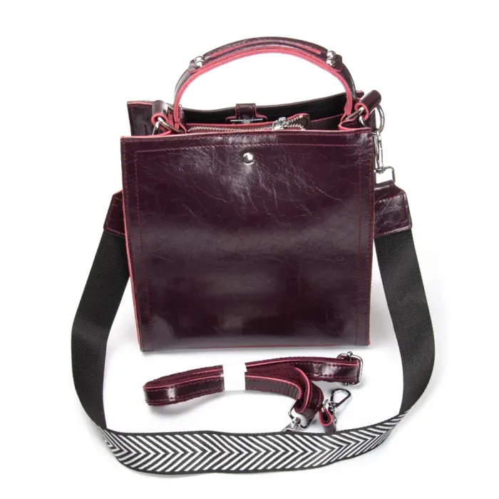 Сумка Женская Классическая замш ALEX RAI 9701-1 bordo