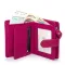 Кошелек Bright Женский кожа DR. BOND WS-32 plum-red