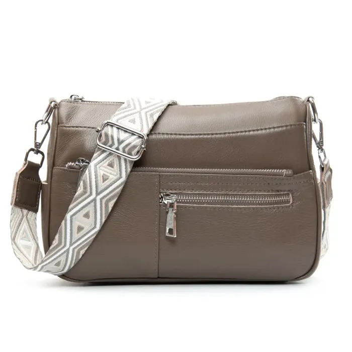 Сумка Женская Классическая кожа ALEX RAI 2041-9 khaki