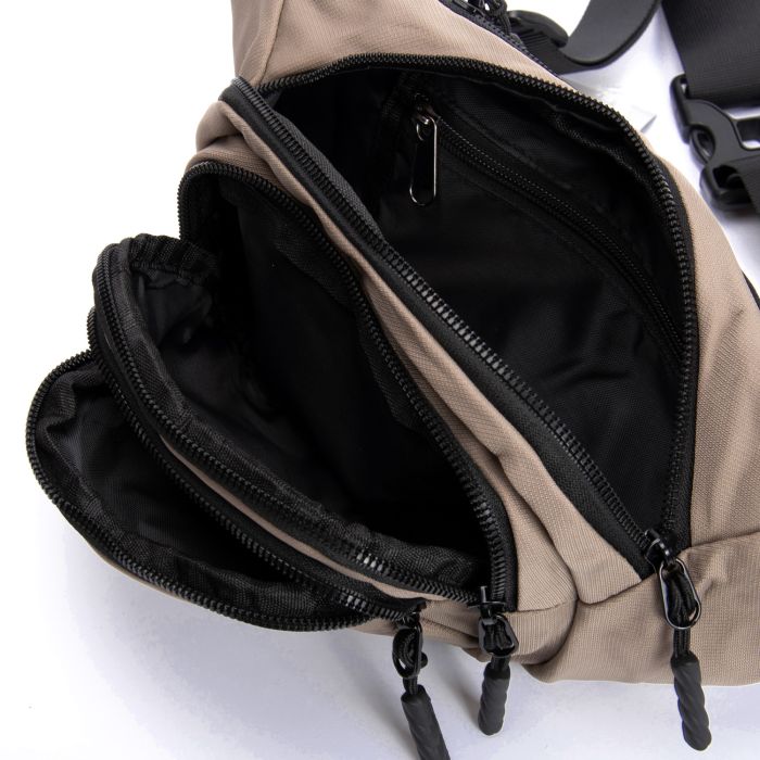 Сумка Мужская На пояс нейлон Lanpad 61056 khaki