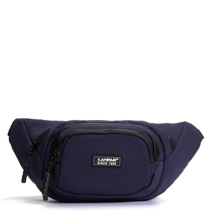Сумка Мужская На пояс нейлон Lanpad 61056 blue