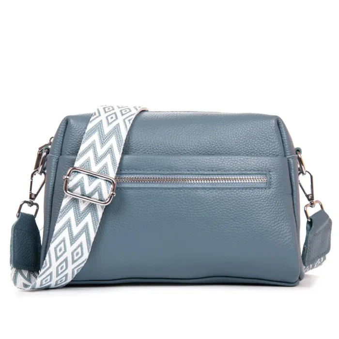 Сумка Женская Классическая кожа ALEX RAI 99122 l.blue