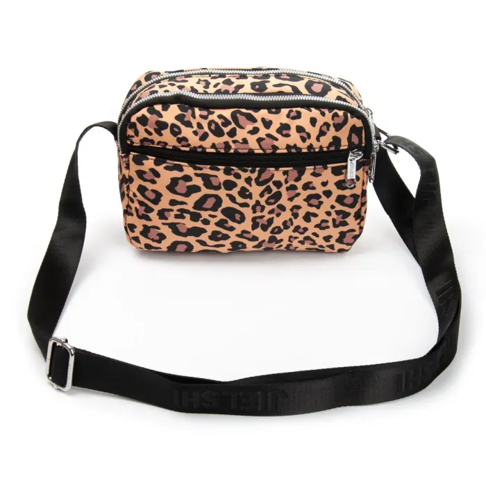 Сумка Женская Текстиль полиамид Jielshi H6-09 leopard print