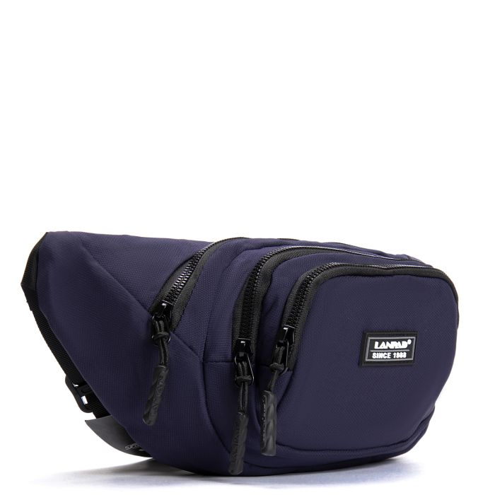 Сумка Мужская На пояс нейлон Lanpad 61056 blue