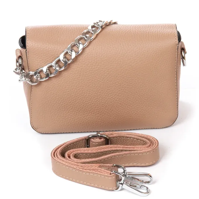 Сумка Класична шкіра ALEX RAI 99111 camel