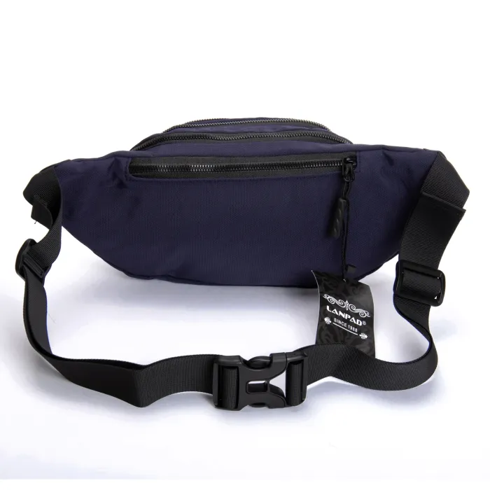 Сумка Мужская На пояс нейлон Lanpad 61056 blue