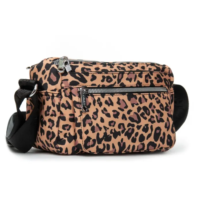 Сумка Женская Текстиль полиамид Jielshi 5667 leopard print