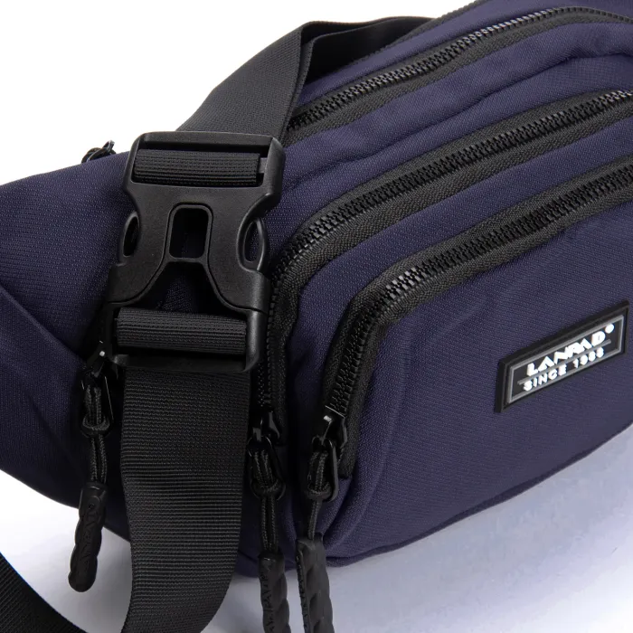 Сумка Мужская На пояс нейлон Lanpad 61056 blue
