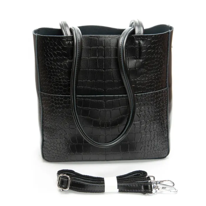 Сумка Женская Классическая кожа ALEX RAI 9384-1 black