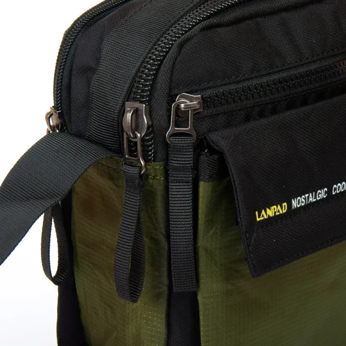 Сумка Мужская Планшет нейлон Lanpad 4119 green
