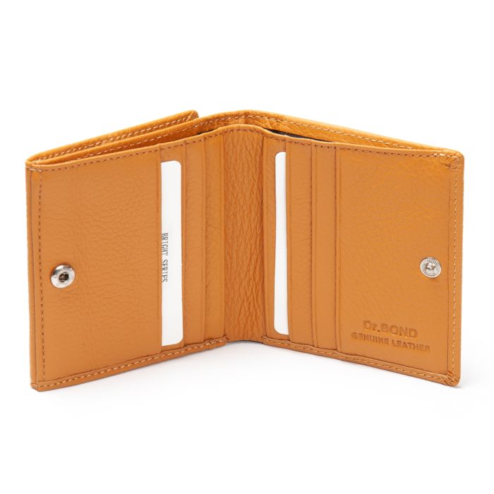 Кошелек Bright Женский кожа DR. BOND WS-219 yellow