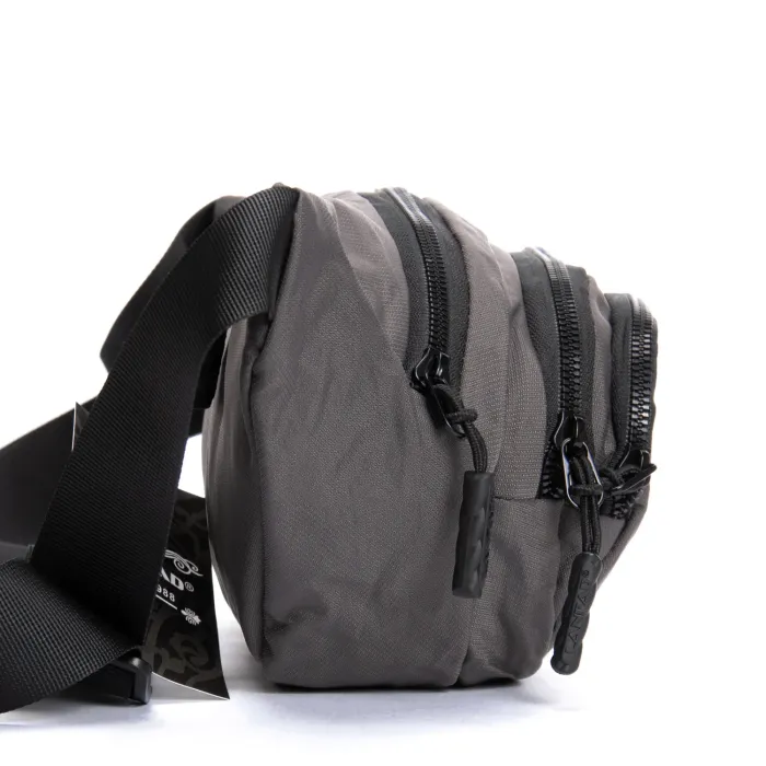 Сумка Мужская На пояс нейлон Lanpad 61056 grey