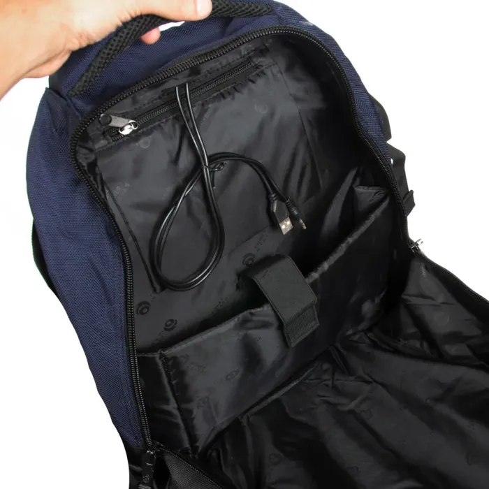 Рюкзак Городской нейлон Power In Eavas 1085 black-blue