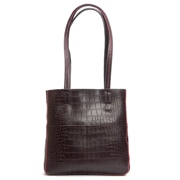 Сумка Женская Классическая кожа ALEX RAI 9384-1 bordo