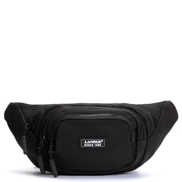Сумка Мужская На пояс нейлон Lanpad 61056 black