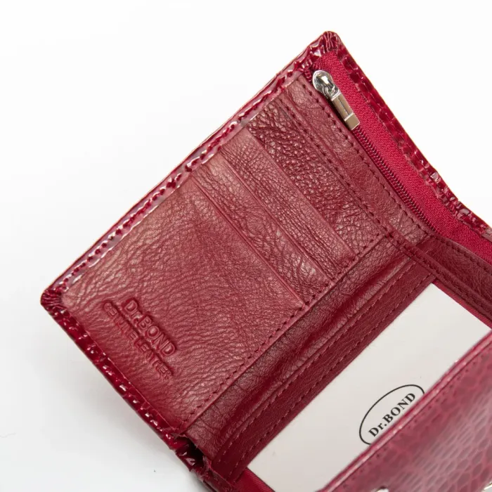 Кошелек PE Женский кожа DR. BOND PEW214 red